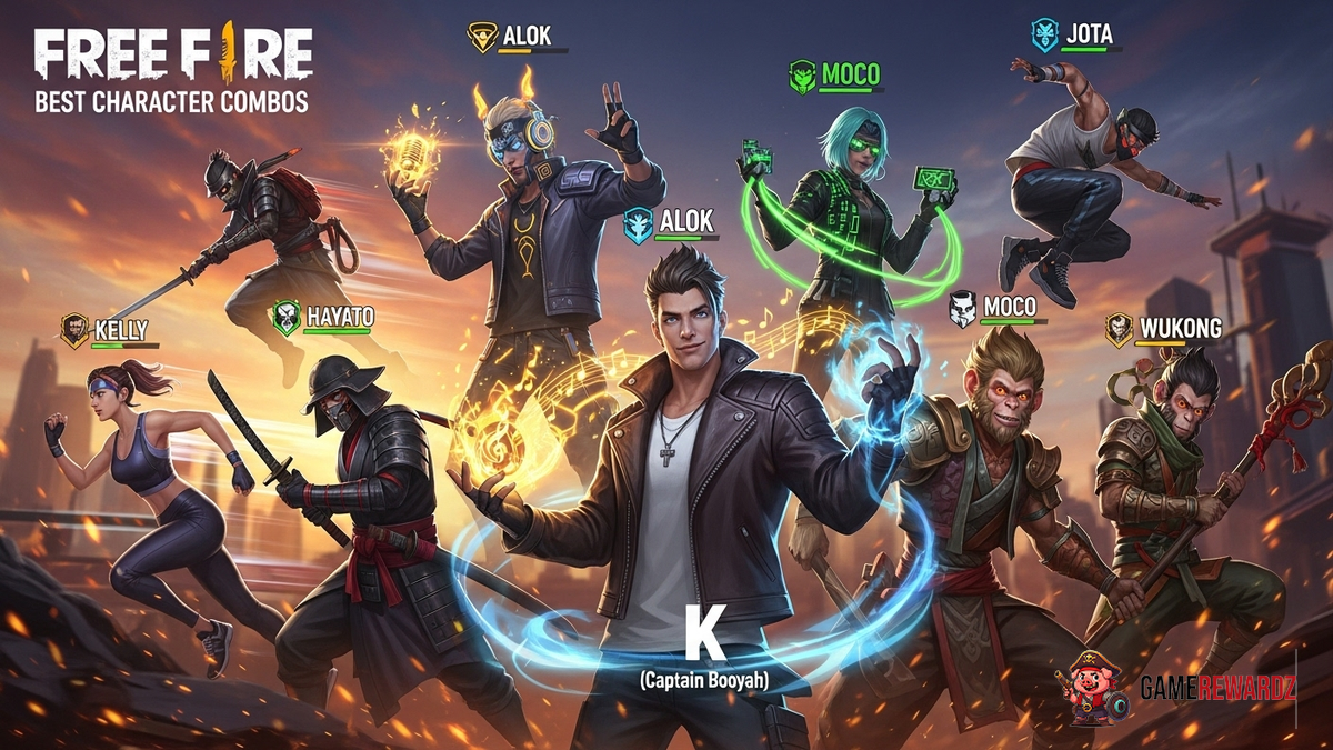 Free Fire Best Character Combos